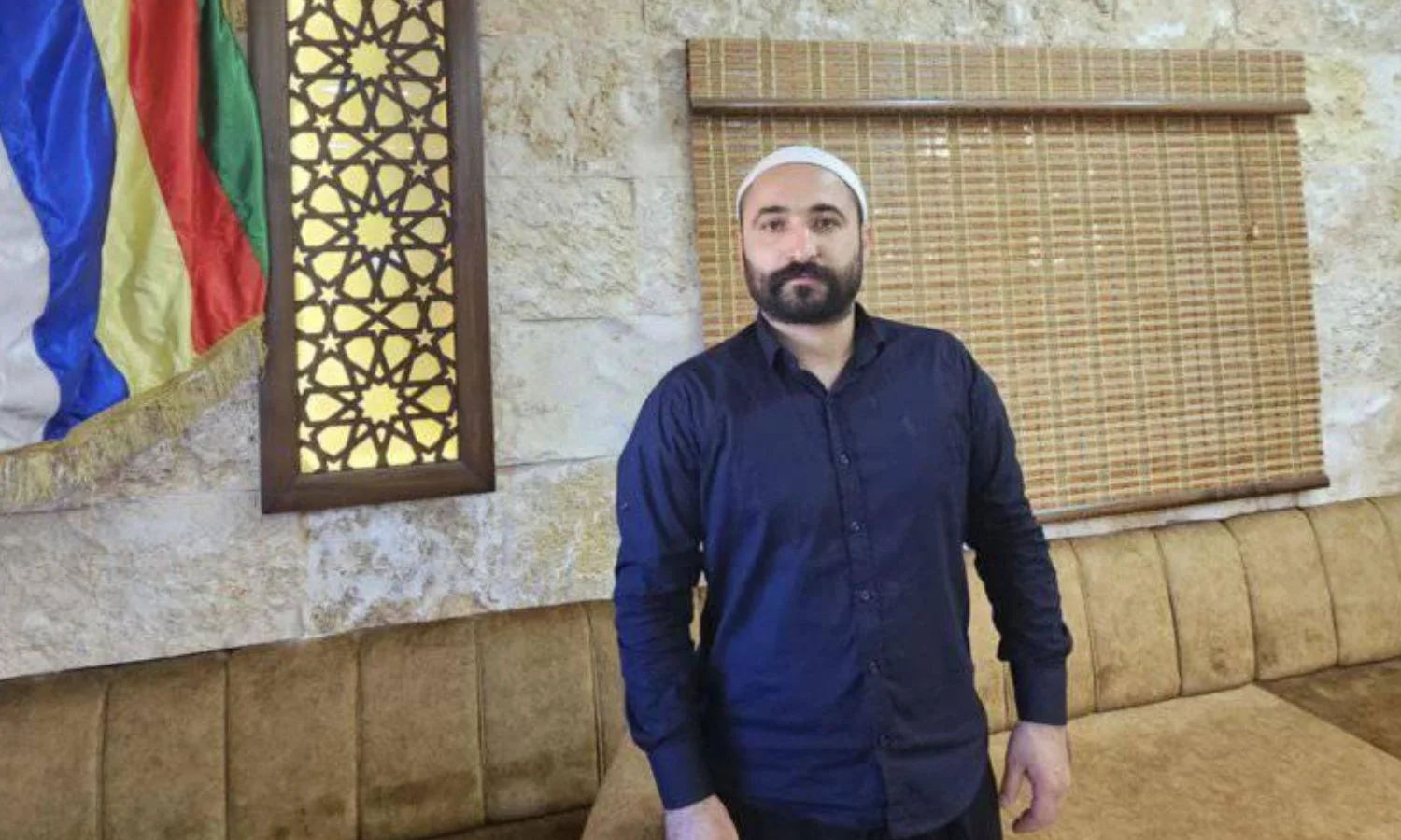 Sheikh-Suleiman-Abdul-Baqi-leader-of-the-Free-Jabal-al-Arab-Gathering-in-Sweida-Facebook.jpg