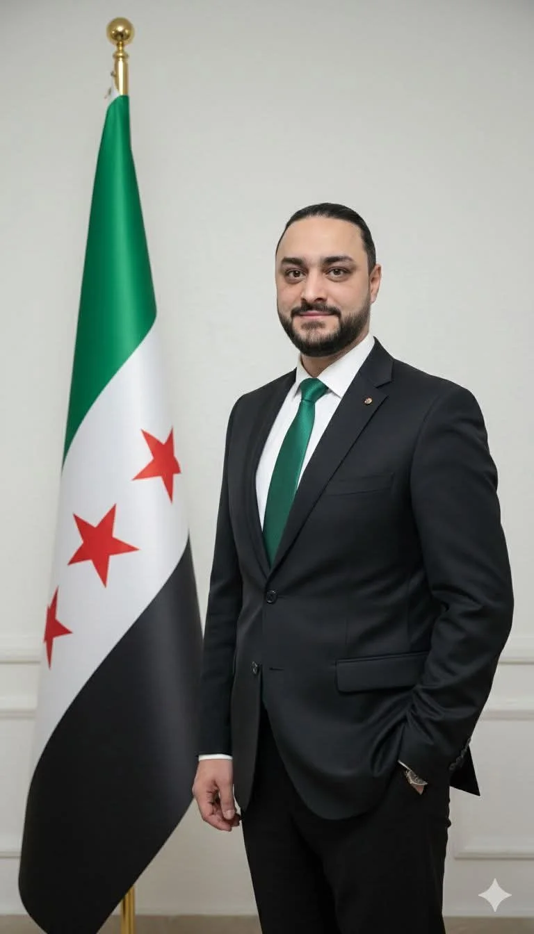 حين يتحول الهزل إلى مشروع هدم: في نقد خطاب التقسيم والسخرية السوداء في سورية، الصورة اعلاه لمرشح جديد لرئاسة سورية