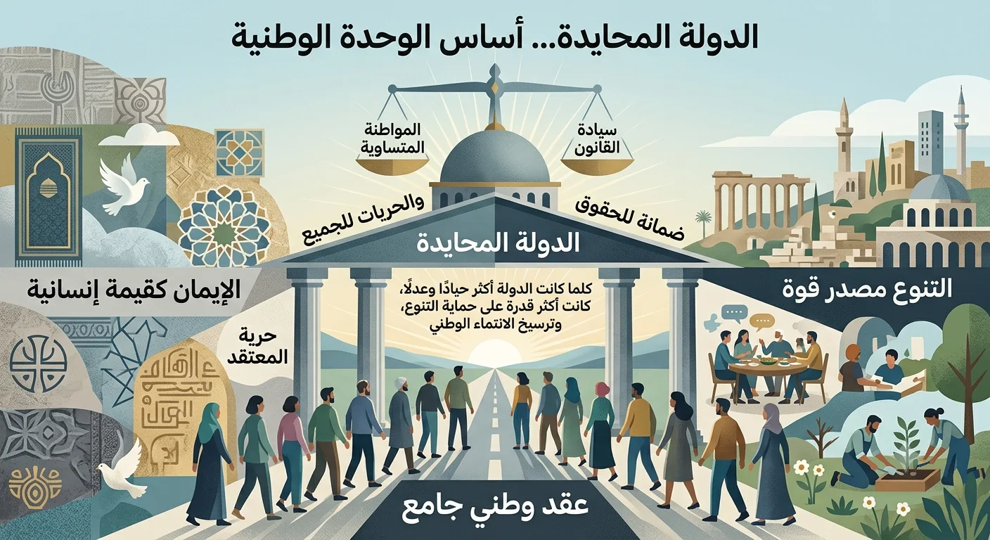 الدولة المحايدة...  أساس الوحدة الوطنية