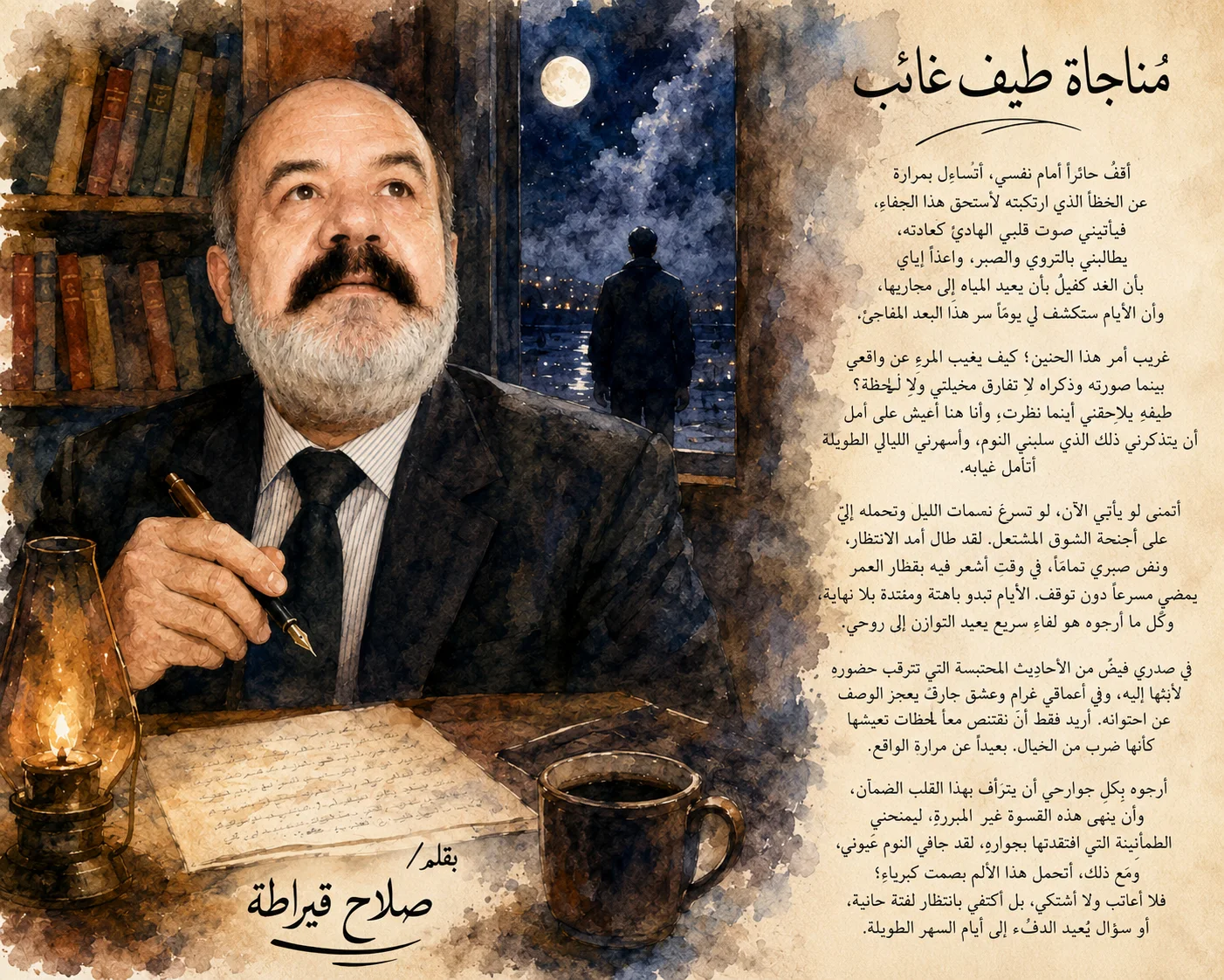مناجاة طيف غائب