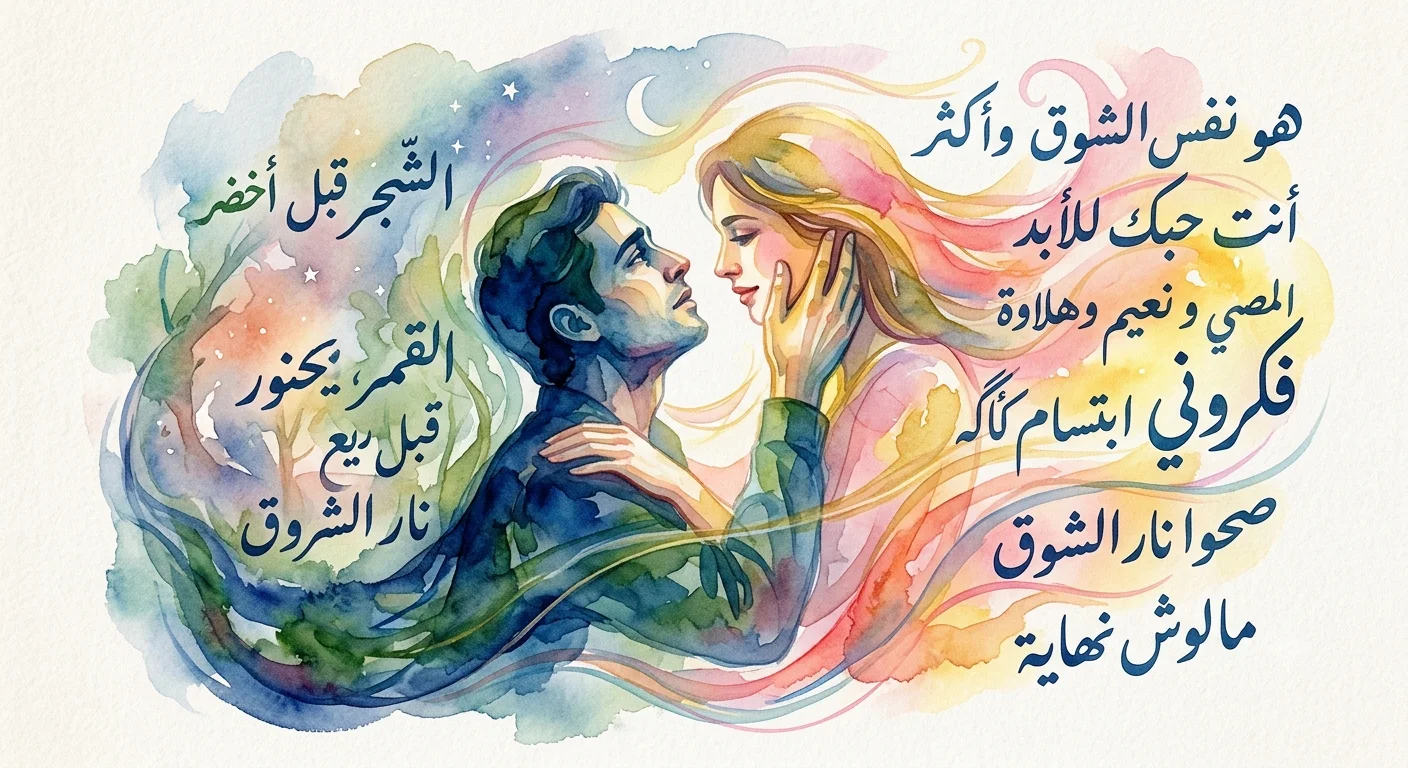 وطنُ الحنين إليكِ... يا من اتخذتِ من قلبي وطنًا
