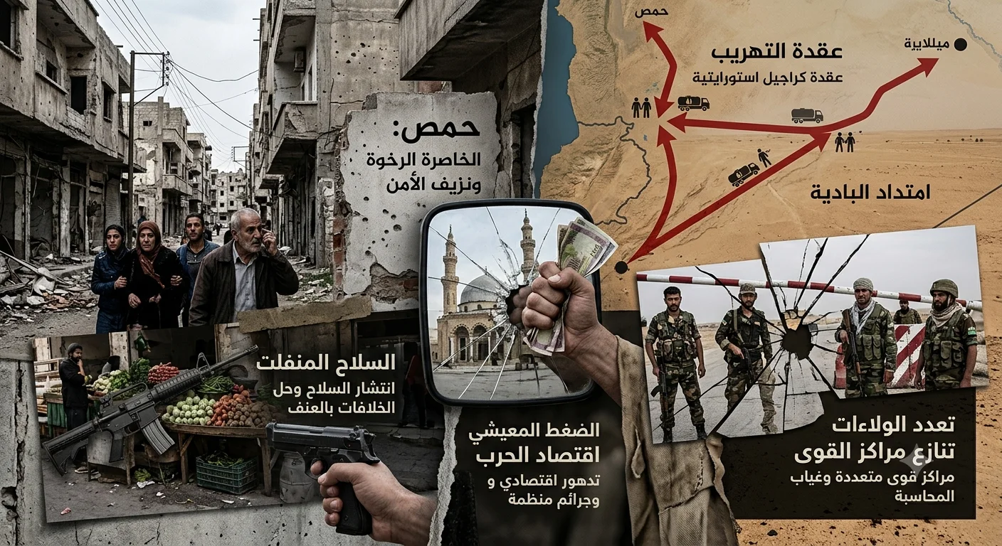 لماذا تبدو حمص أكثر عرضة للانفلات الأمني