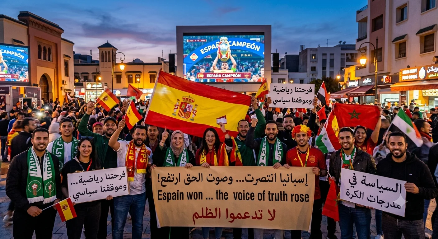 حين انتصرت السياسة في مدرجات الكرة...  لماذا بدا انتصار إسبانيا انتصارًا لكثير من العرب