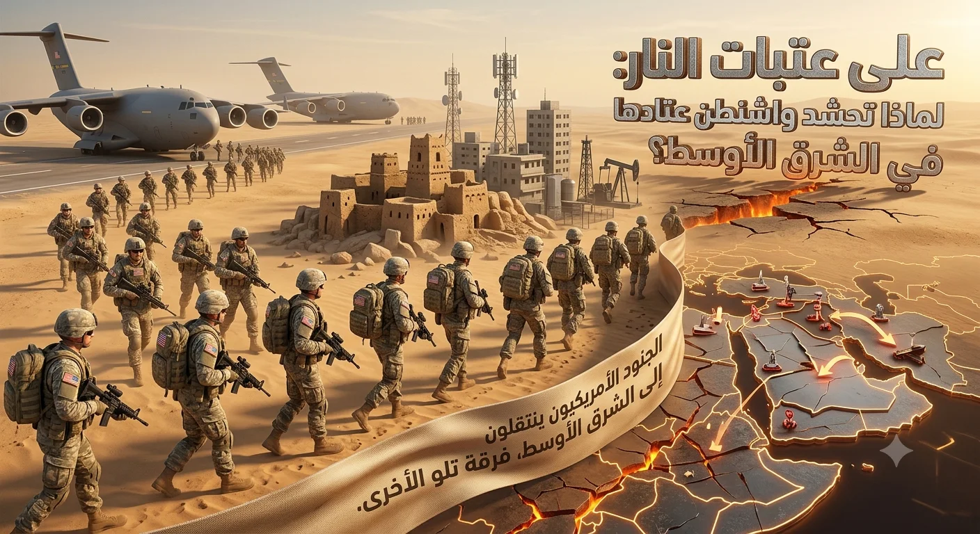 على حافة الهاوية:  لماذا تعيد واشنطن حشد قواتها في الشرق الأوسط