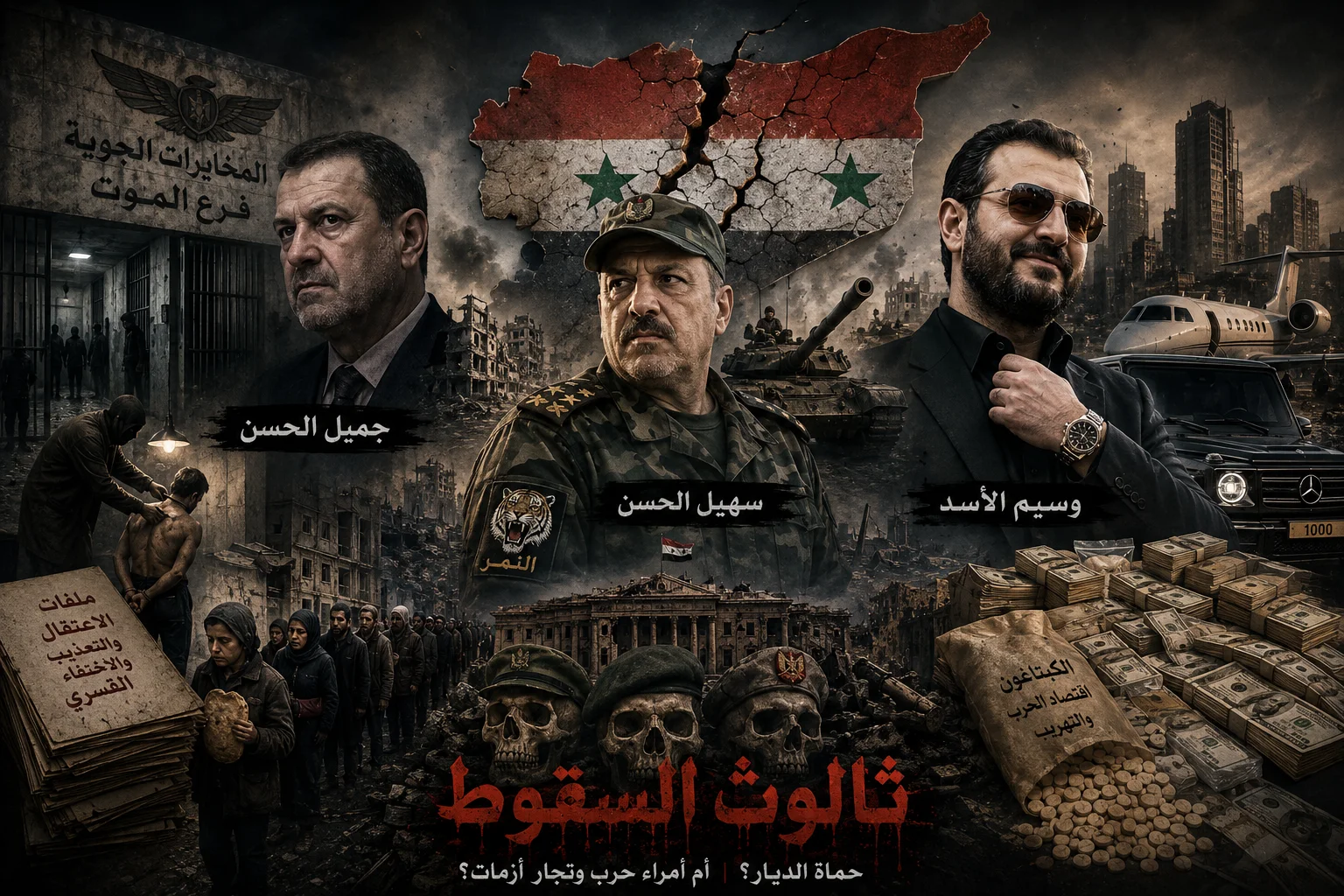 ثالوث السقوط: ثلاثة رجال لم يخونوا السوريين فحسب... بل عجلوا بانهيار النظام الذي خدموه