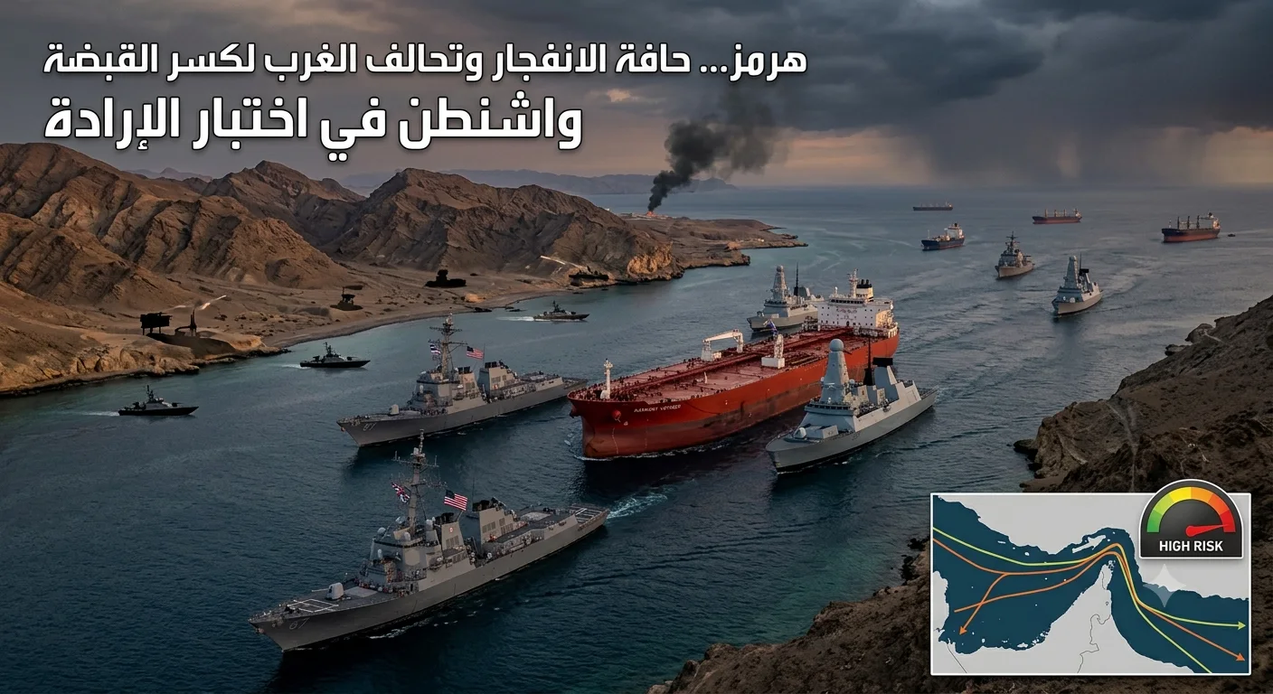 هرمز على حافة الانفجار...  تحالف غربي جديد لكسر قبضة إيران، فهل تنجح واشنطن في اختبار الإرادة